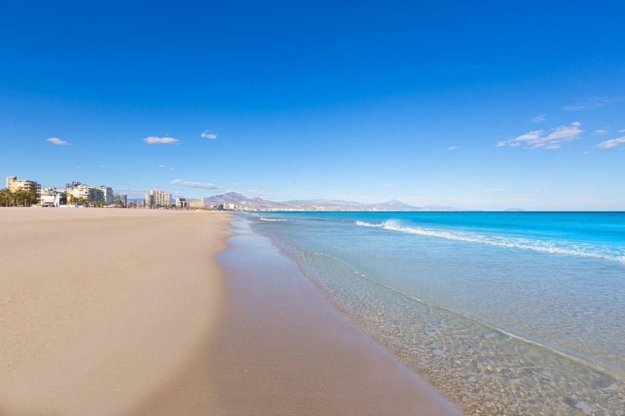 Апартаменты Preciosas Vistas Al Mar. Piscina. Playa San Juan Аликанте Экстерьер фото