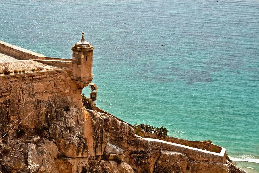 Апартаменты Preciosas Vistas Al Mar. Piscina. Playa San Juan Аликанте Экстерьер фото